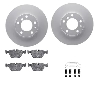R1 Concepts WDUH1-31146 Carbon Series Brake Rotors W/ 5000 Oep Brake Pads & Hdw